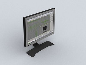 3d lcd display benq fp71w model