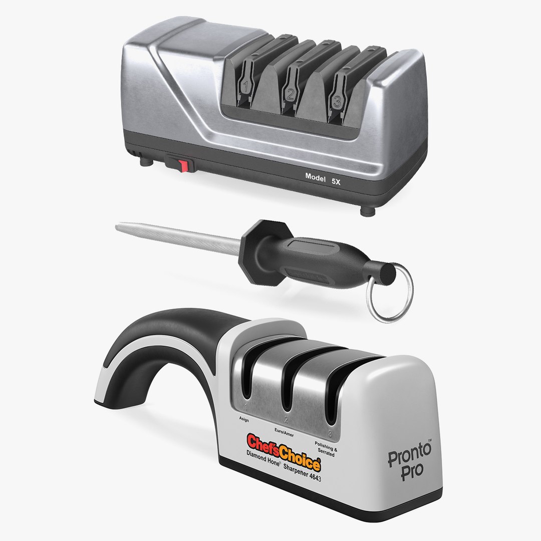 Knife Sharpeners Collection 2 3D model preview