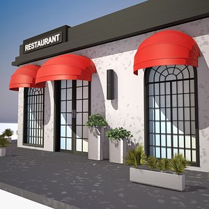 3D model Restaurant