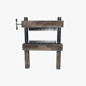 Medieval Knee Splitter 3D model