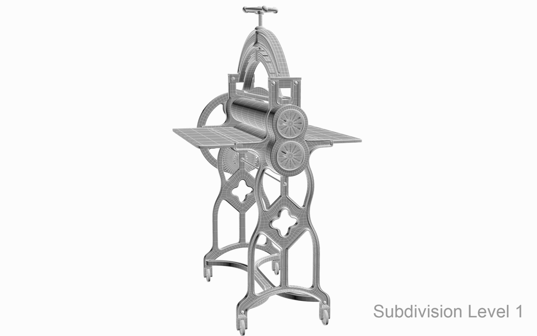 3D model cast iron mangle https://p.turbosquid.com/ts-thumb/J6/uQupFE/0n/ironmangle_41_hf/jpg/1653053414/1920x1080/fit_q87/a1fe050a3c9e79c272fcee1abeddcb1c6c5e5c42/ironmangle_41_hf.jpg