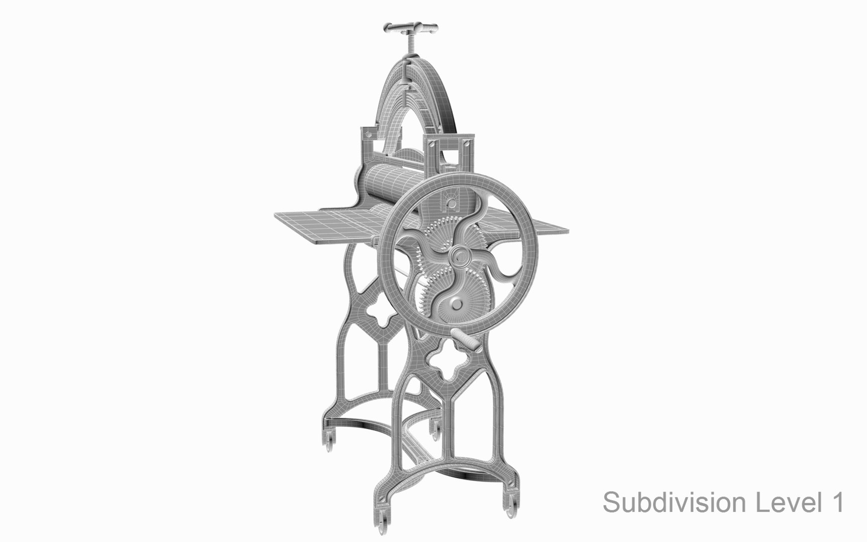 3D model cast iron mangle https://p.turbosquid.com/ts-thumb/J6/uQupFE/lc/ironmangle_33_hf/jpg/1653053406/1920x1080/fit_q87/56793344fdebb3fbf9ed24e3a400b703e8c19dc8/ironmangle_33_hf.jpg