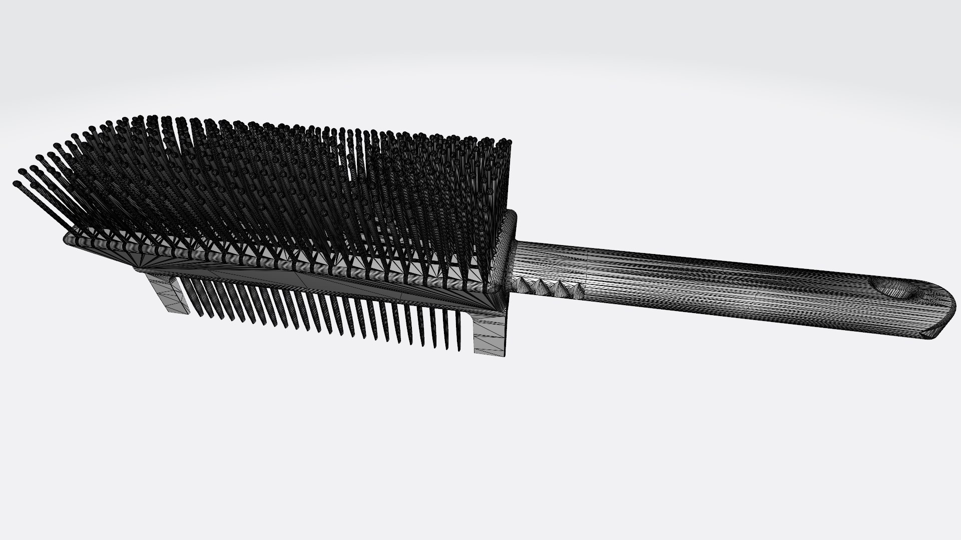 2 In 1 Hair Brush 3D Model - TurboSquid 2378039