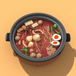 Hotpot 3D model