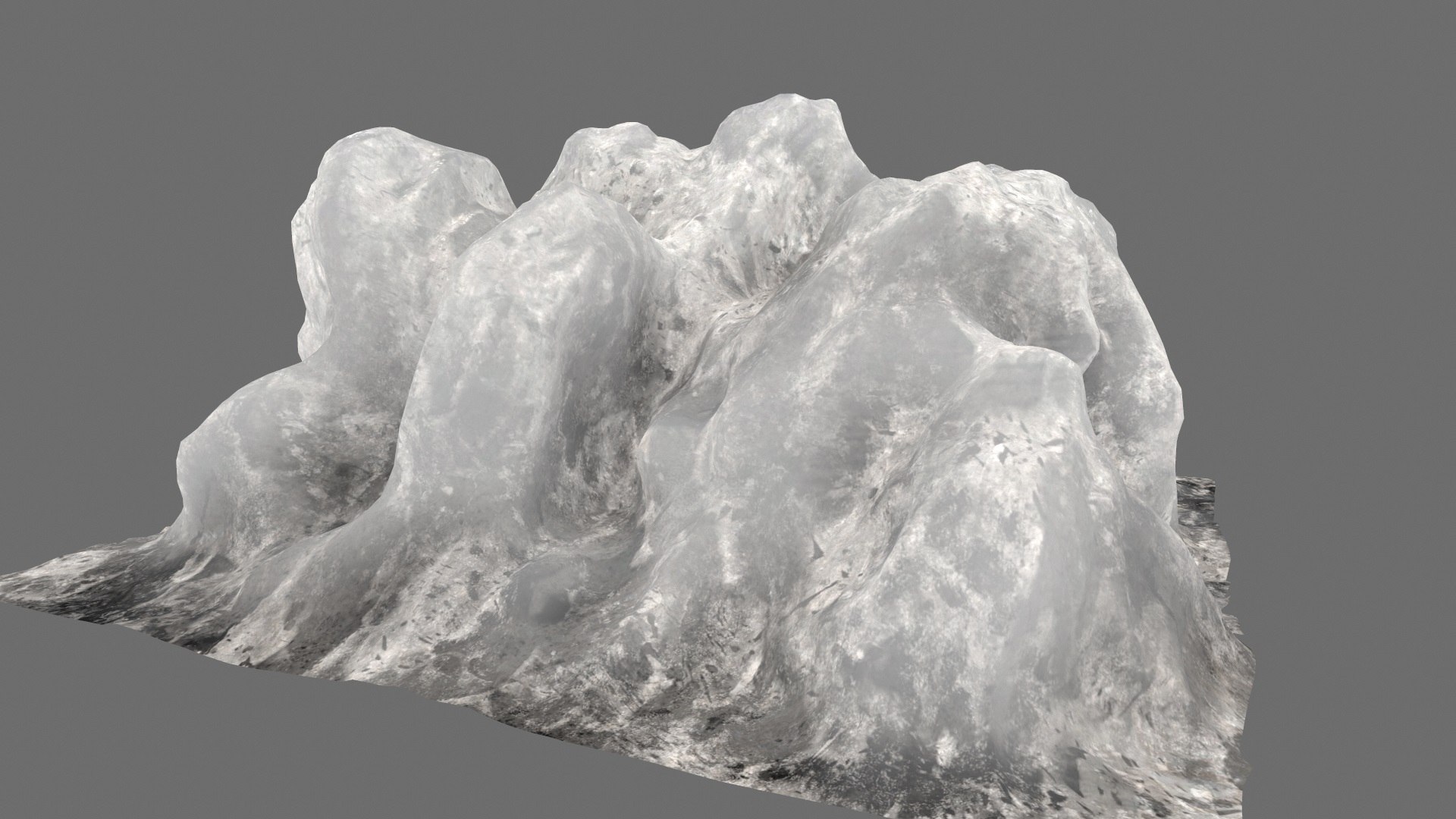 Ice Snow 3D Model - TurboSquid 1177389