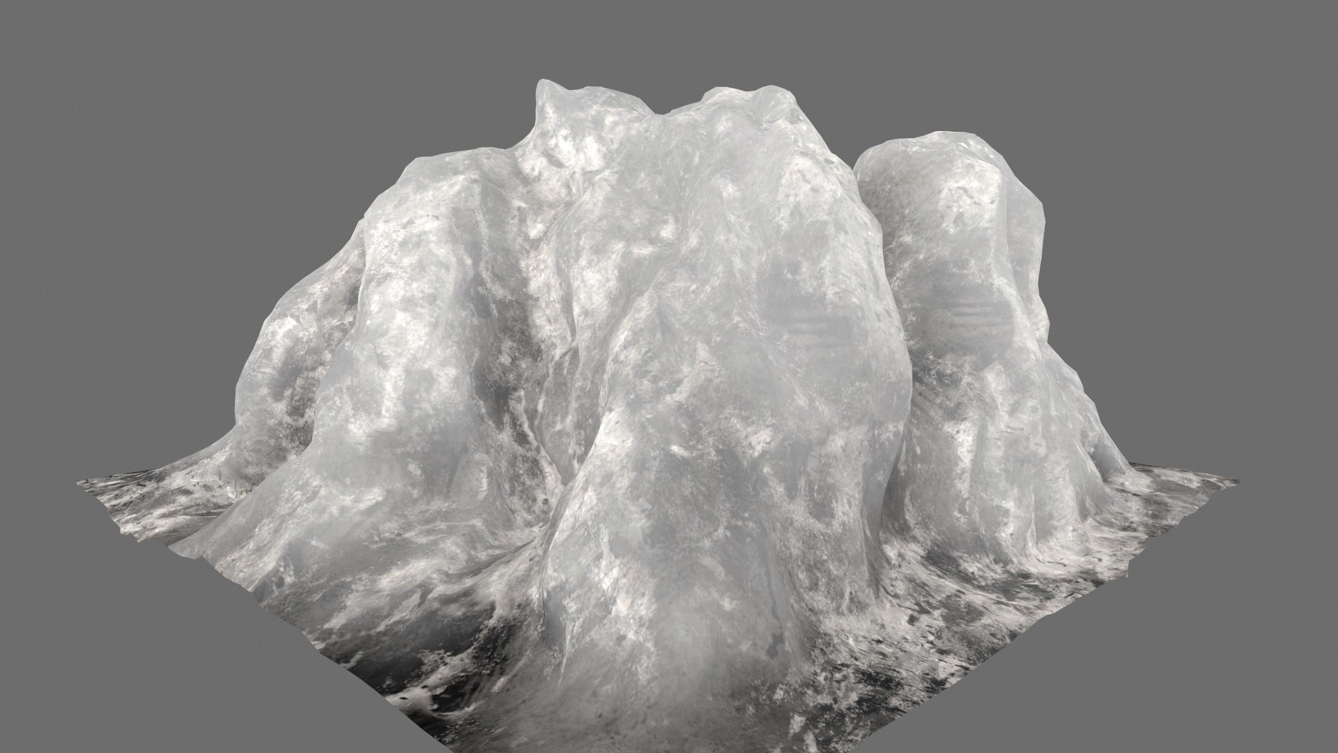 Ice Snow 3D Model - TurboSquid 1177389