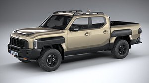 Kia Tasman 2026 3D model