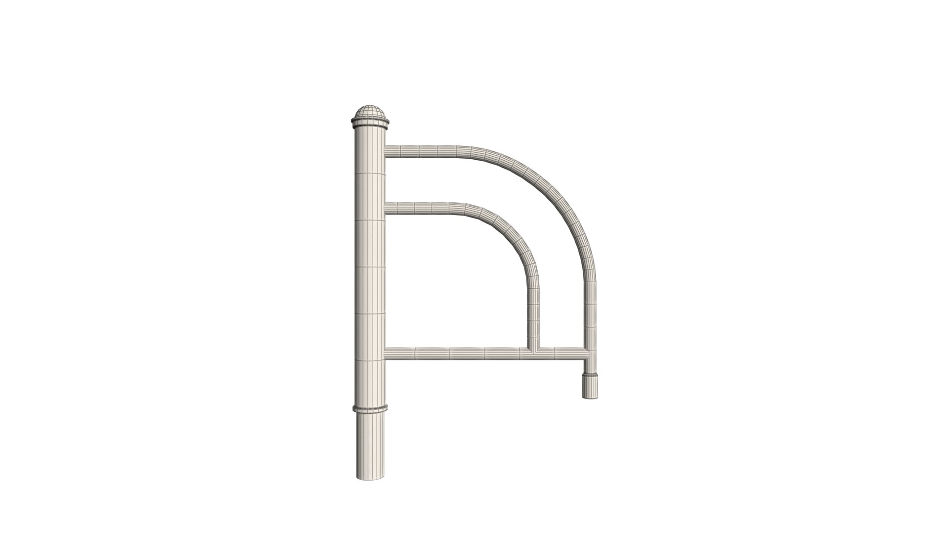 Post-Arm - 4 3D Model - TurboSquid 2007277