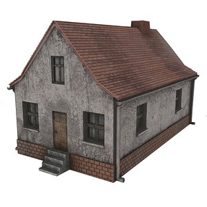 old village house 3D model