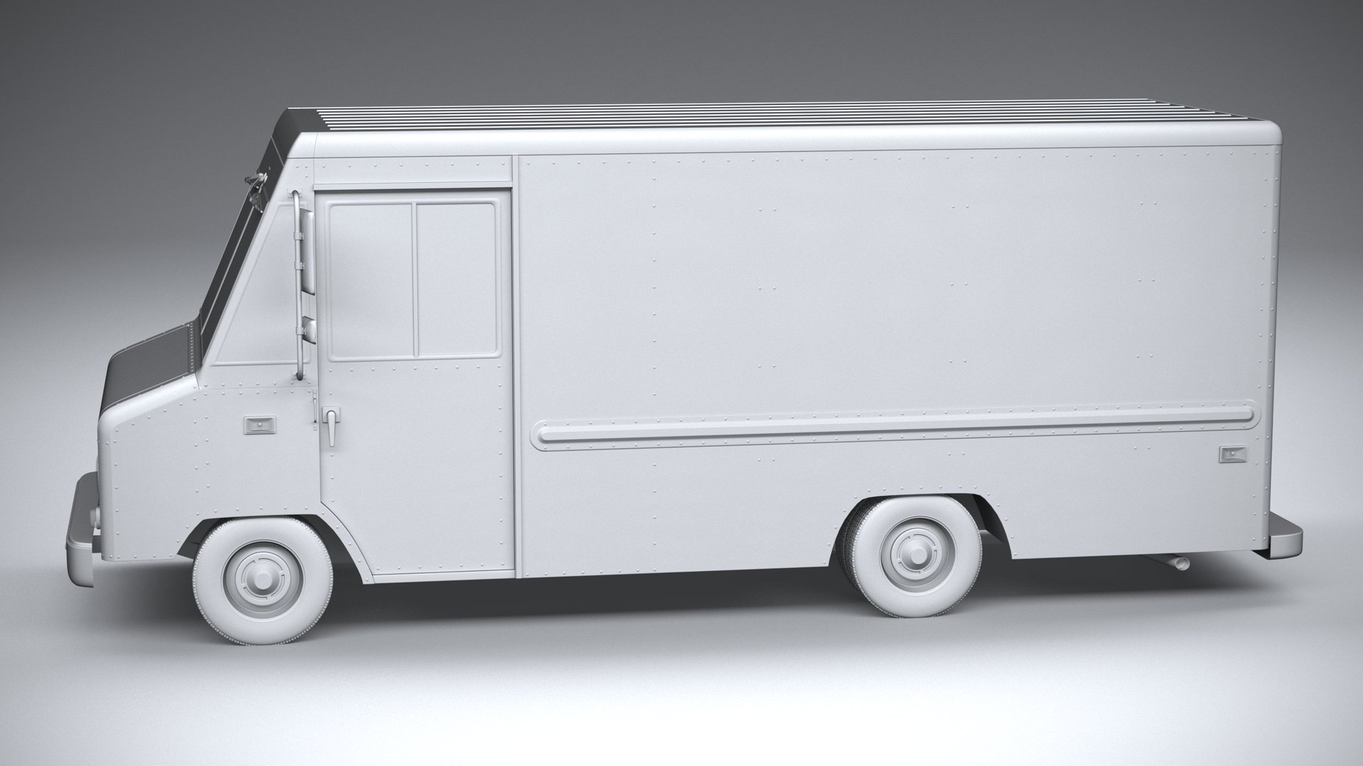 Generic Step Van 2021 3D Model - TurboSquid 1738218
