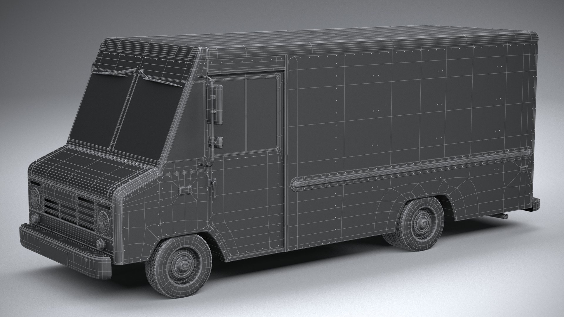 Generic Step Van 2021 3D Model - TurboSquid 1738218
