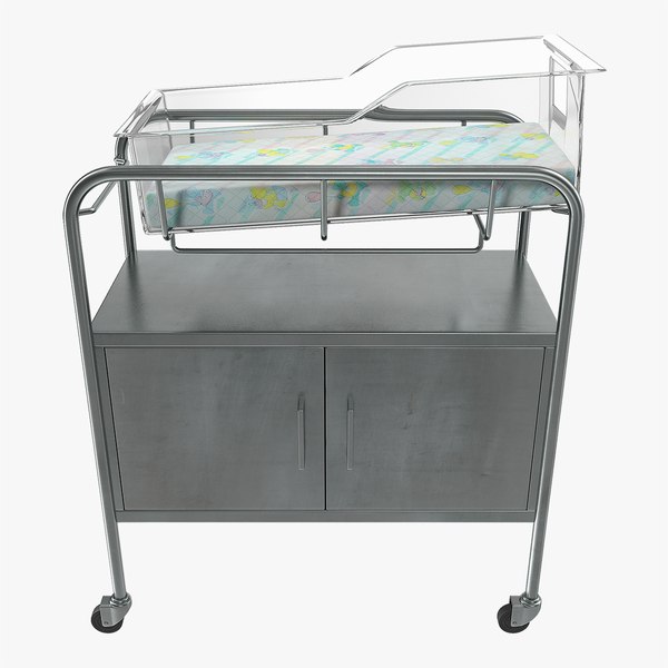 hospital bassinet 3D