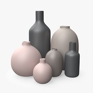 modern plant pot 3D model