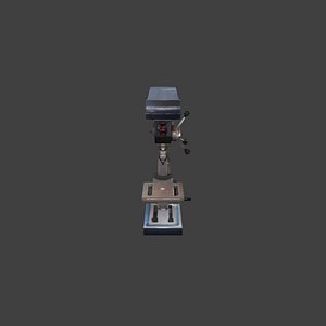 3D drill bench model