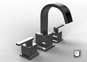 3ds max bathroom faucet 8