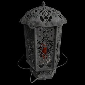 latern candle 3D model
