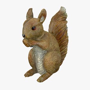 Squirrel Statue