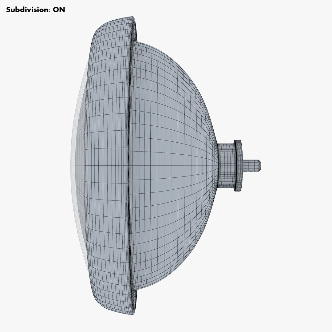 3D Classic Round Headlight V 2 Model - TurboSquid 2047309