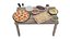 Mesa de almuerzo familiar - Paquete de 11 modelos - Low Poly