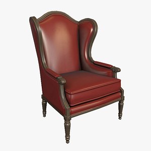 3d model classic chair
