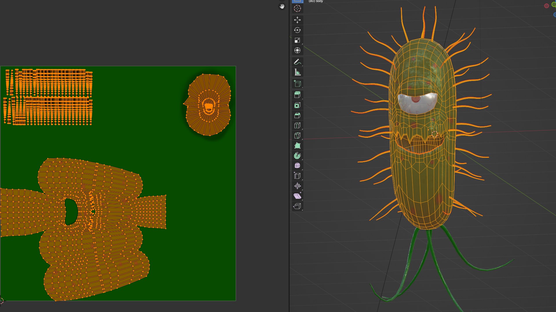 Microbe 1 3D Model - TurboSquid 2001087