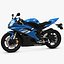 yamaha bike r6 3d model