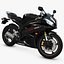 yamaha bike r6 3d model