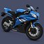 yamaha bike r6 3d model