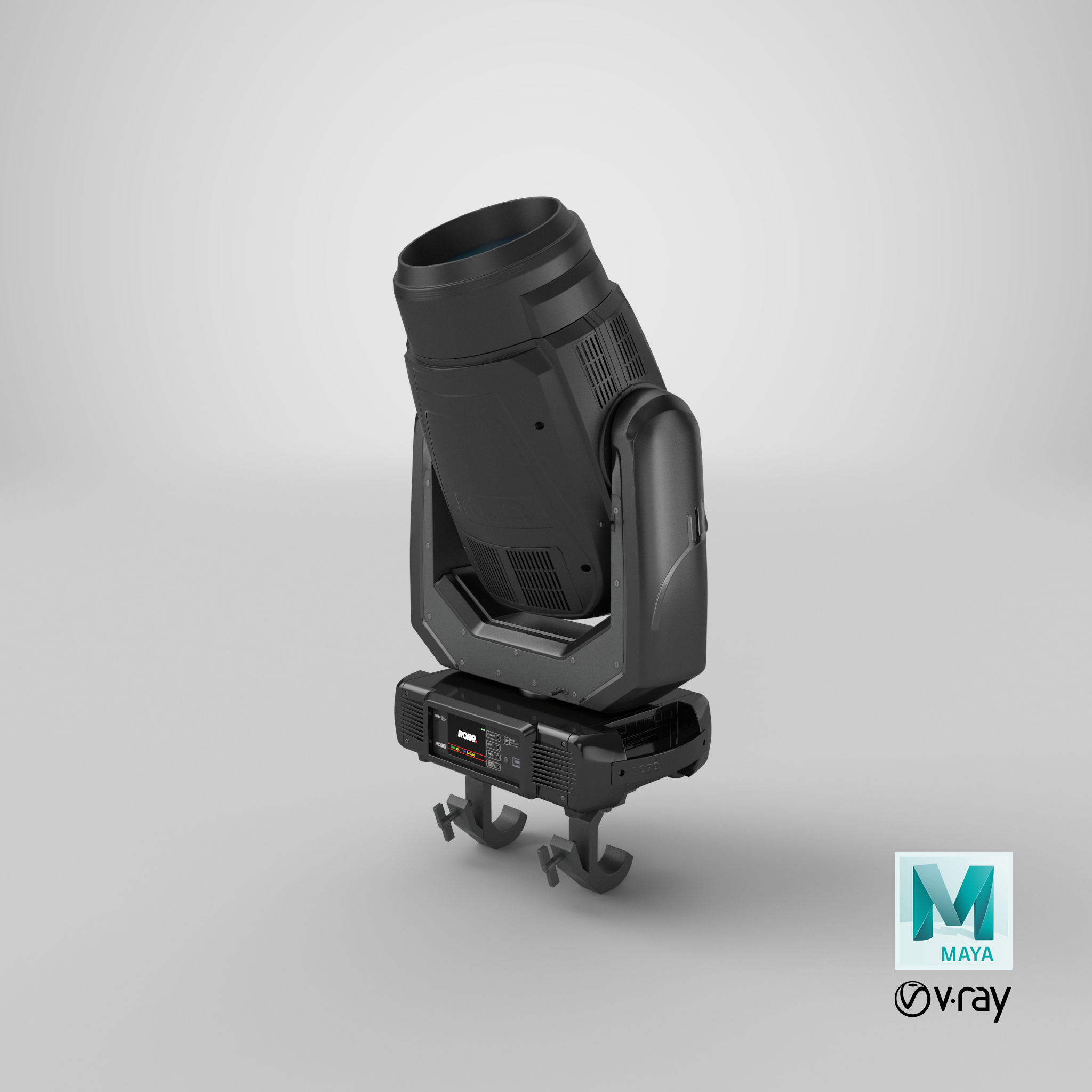 Robe megapointe lighting fixture 3D model TurboSquid 1476384