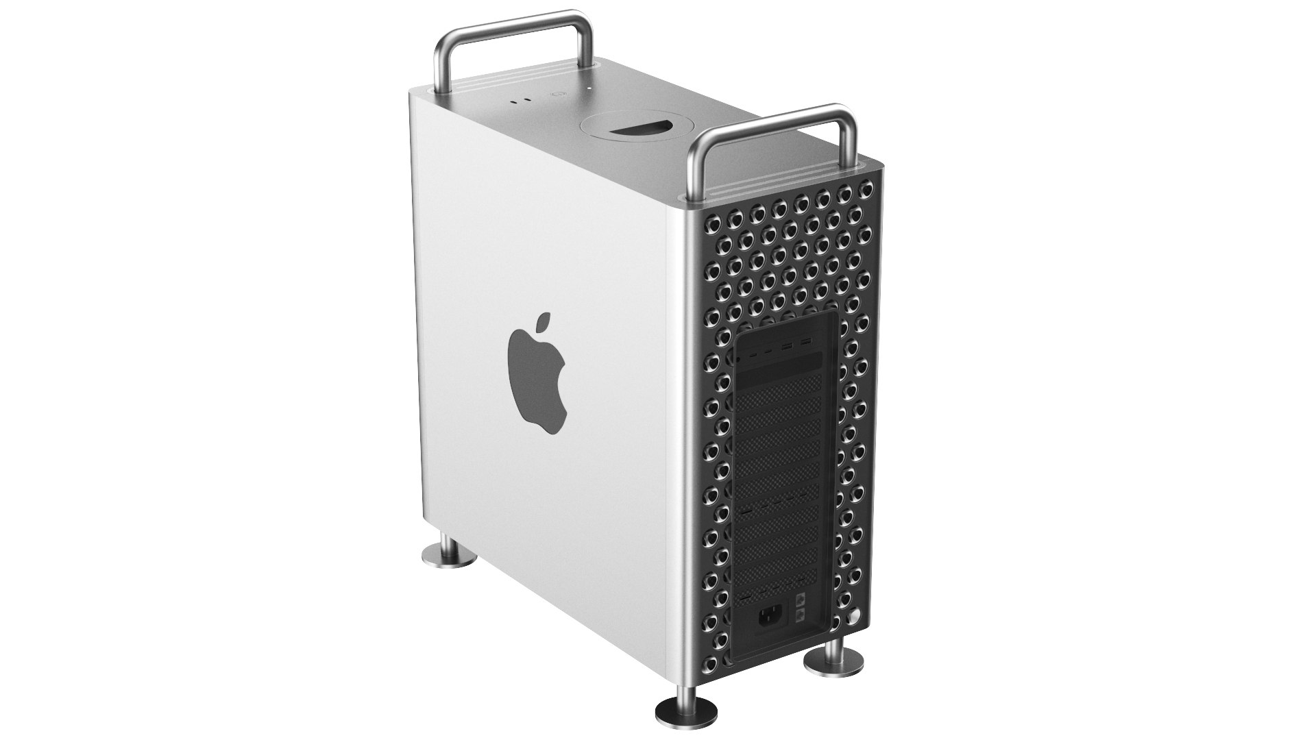 3D Detailed Full Mac Pro Desktop Computer - TurboSquid 2196535