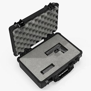 Pelican Tactical Case with Foam Insert and Handgun