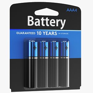 3D Detailed Battery Pack