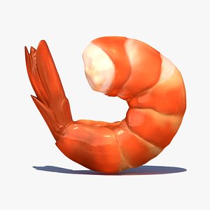 3d c4d shrimp