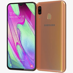 Samsung Galaxy A40 Coral