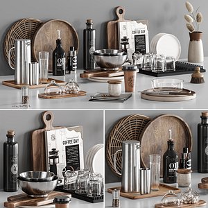 3D kitchen accessories056 model