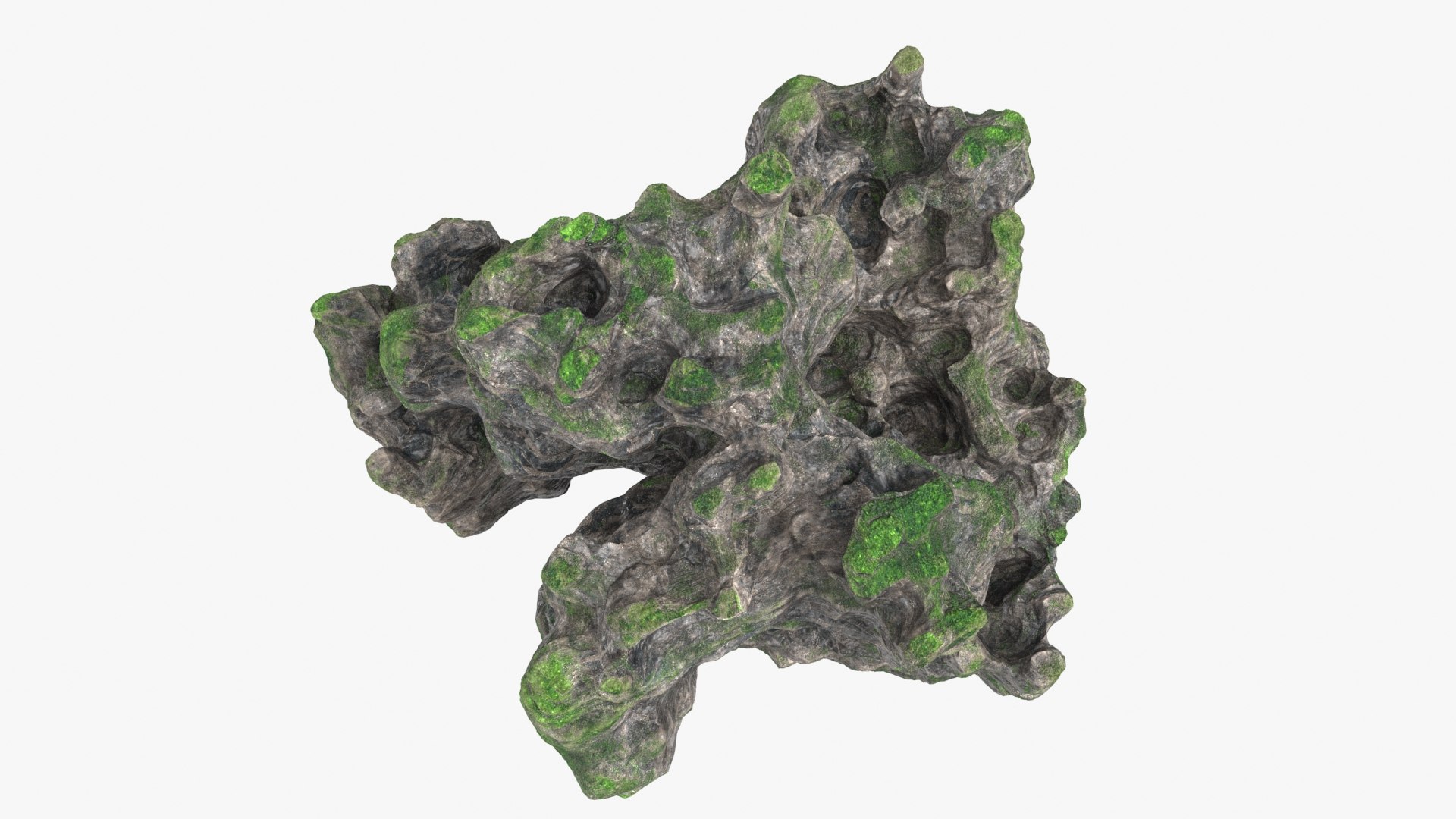 Rock Cliff Shape 3 3D Model - TurboSquid 2158472