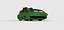Concepto de coche jet