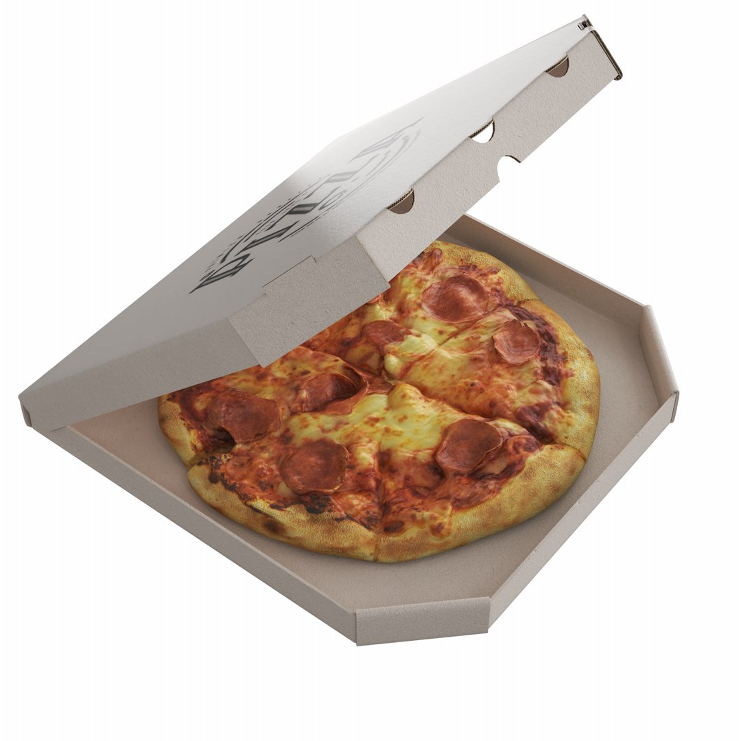 3D Pizza - TurboSquid 1720894