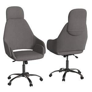 3D model High back armchair CH-177275-DGY-F-GG Flash Furniture