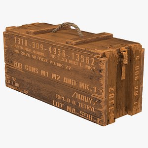 ammo crate 3d model