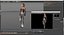 Rihanna Model design Pronto per l'animazione