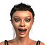 Rihanna Model design Pronto per l'animazione