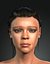 Rihanna Model design Pronto per l'animazione