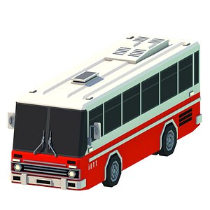 3D Cartoon ISTANBUL BUS 09 model