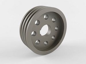 3D pulley pump