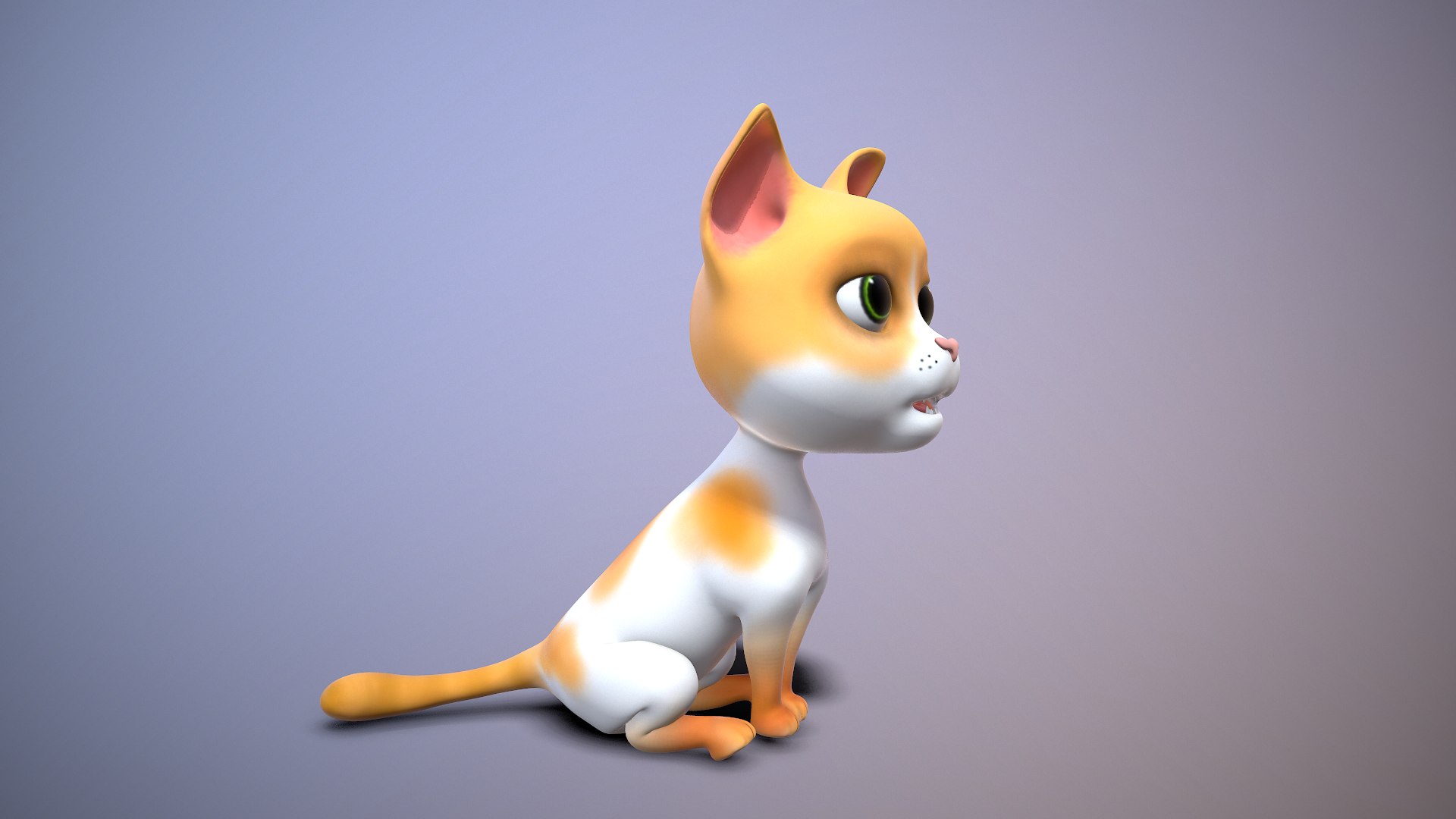 Animation cat 3D model - TurboSquid 1667743