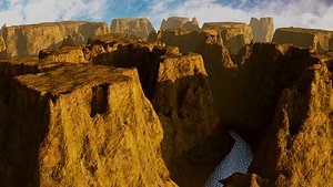 Mountain Rocks 3D model