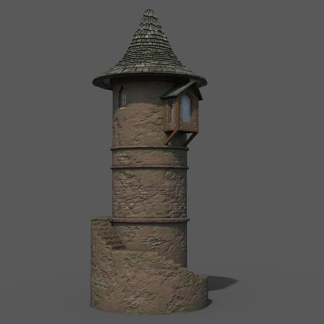 Tower 3D Model - TurboSquid 1572111