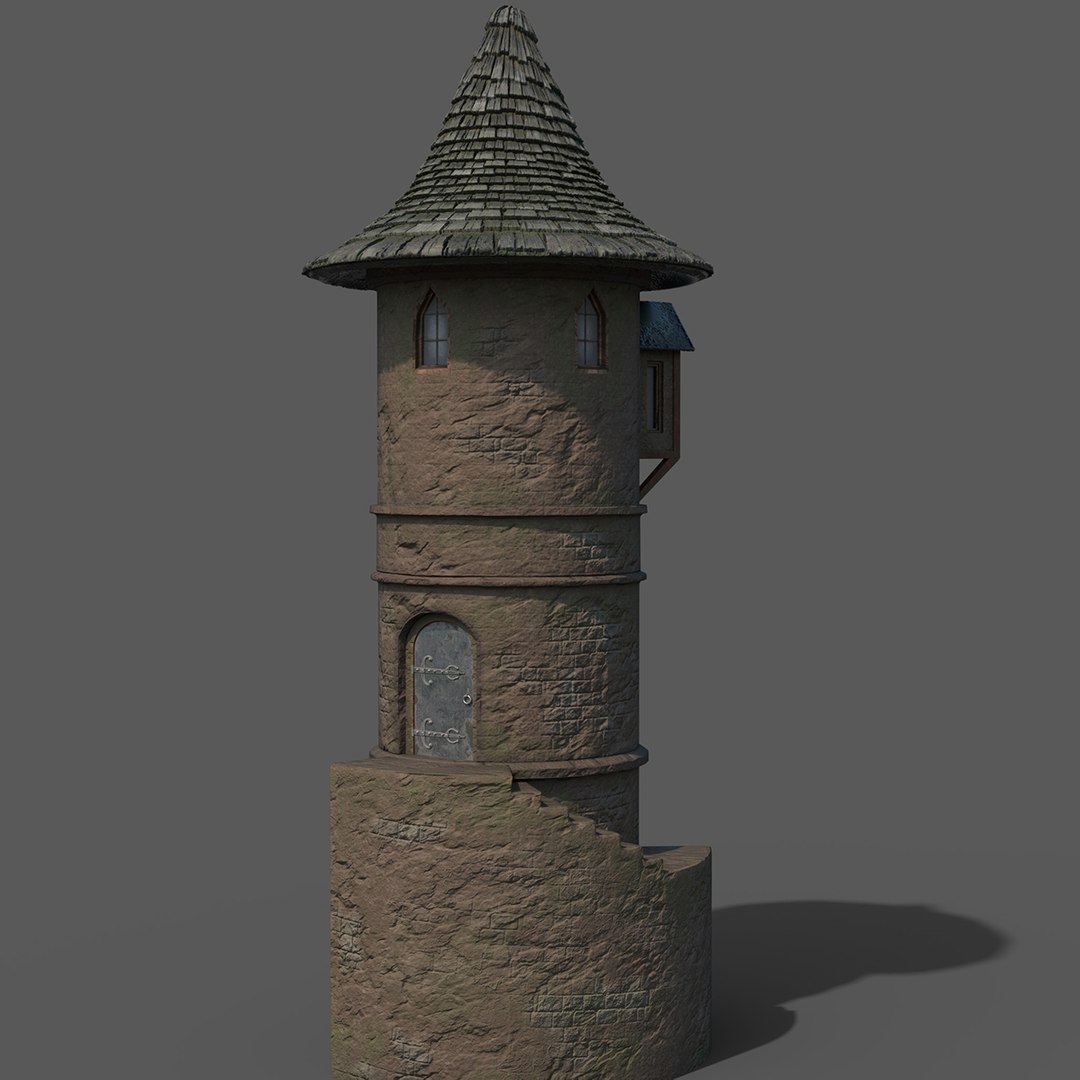 Tower 3D Model - TurboSquid 1572111