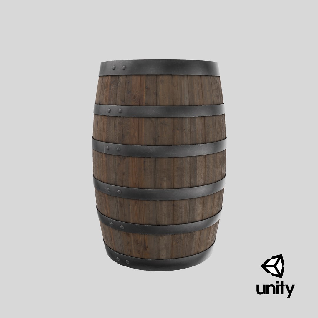 3D Wine Barrel https://p.turbosquid.com/ts-thumb/J8/UzwjLe/nI/stemcell_unity_render/png/1659378049/1920x1080/fit_q87/3a85f9f2f6fc6188f7737cebfa5aa8c4216490a4/stemcell_unity_render.jpg